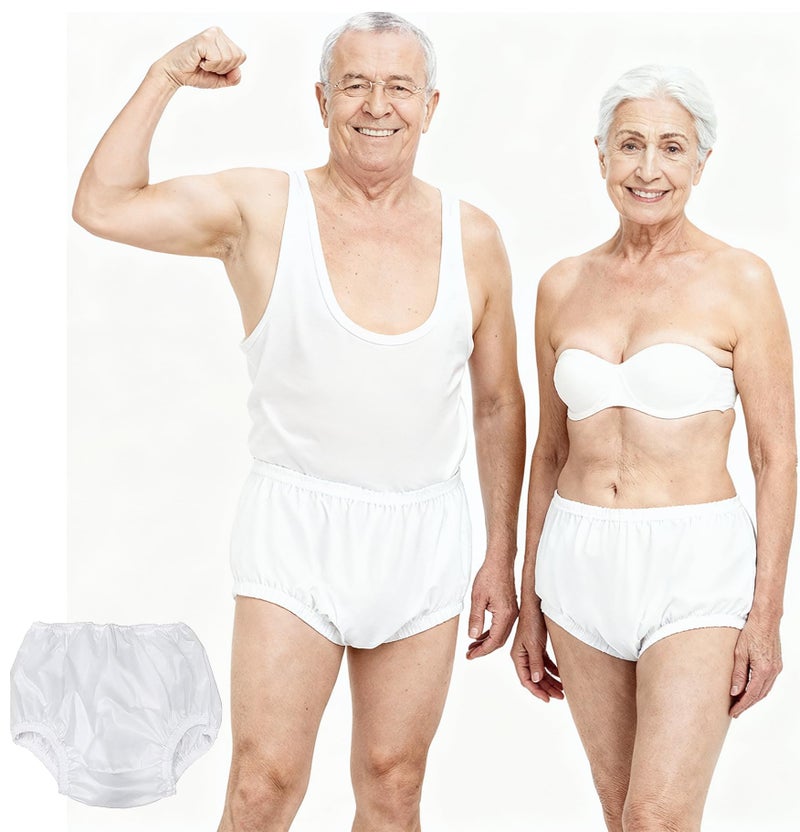 Kleinert's Unisex Waterproof Pull-On Adult Diaper Cover - Leakproof Washable Incontinence Pants for Sensitive Skin - Comfortable Fit Wear with Diaper, Guard or Pad (Medium) - Image 1